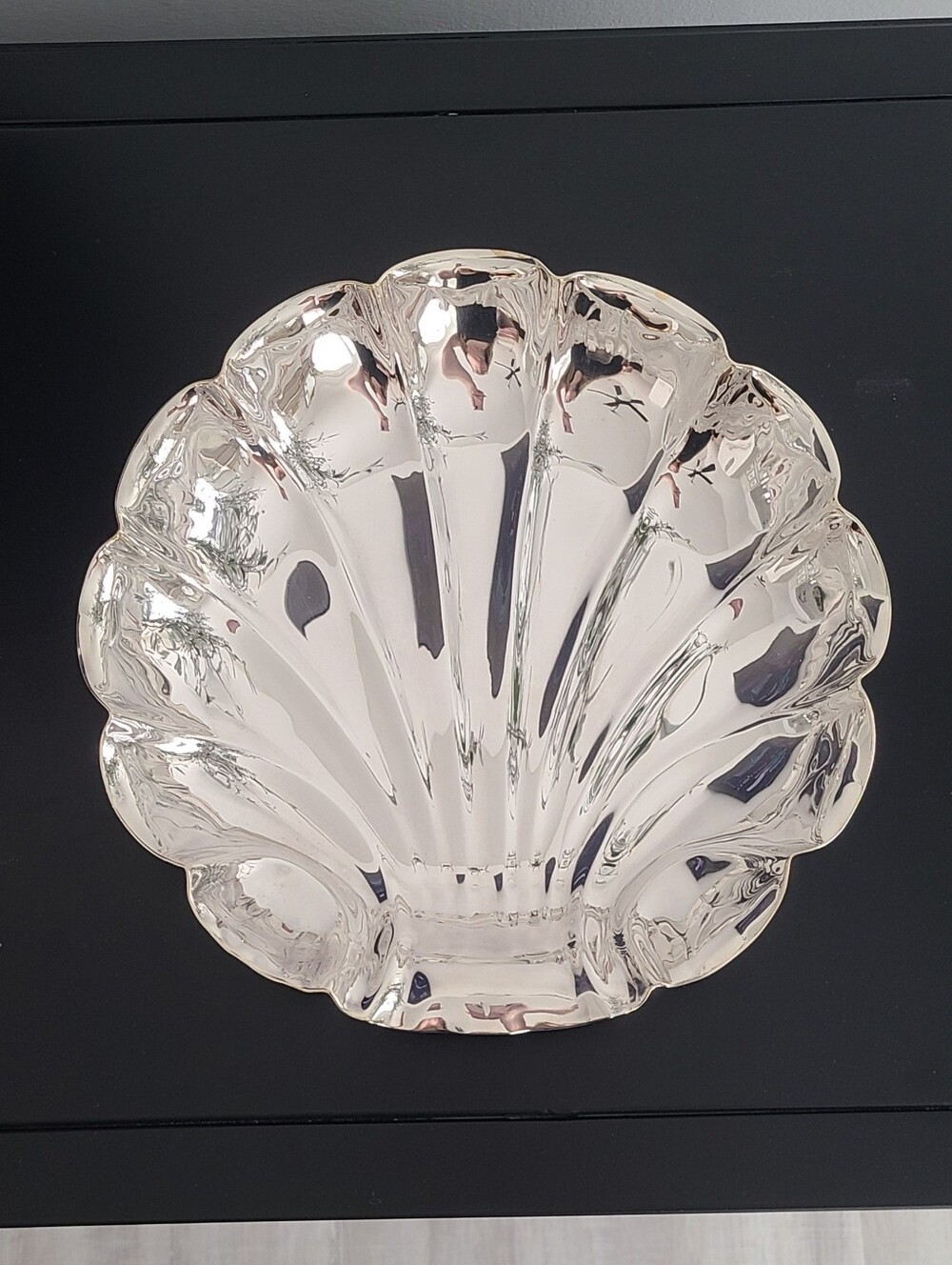 Vintage Boardman Silver Plated Scalloped Shell Tray